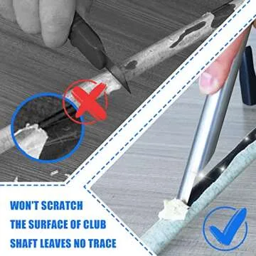Efficient Golf Grip Tape Stripper for Easy Regripping