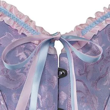 frawirshau Women's Lace Up Corset for All Occasions