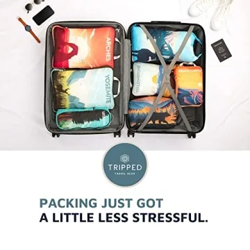 Packing Cubes for Travel - Ultralight 7 Piece Set