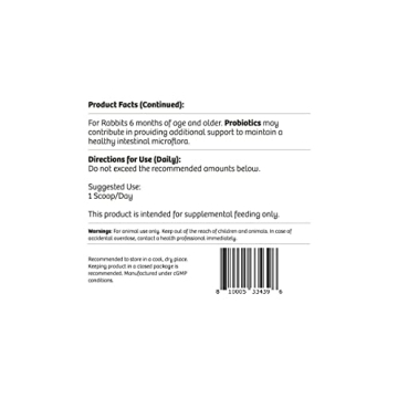 BeneBunny Rabbit Probiotic Natural Digestive Support Supplement