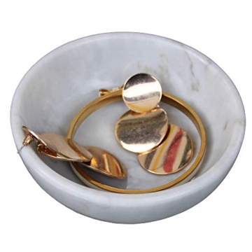 CraftsOfEgypt Marble Jewelry Dish for Home Decor
