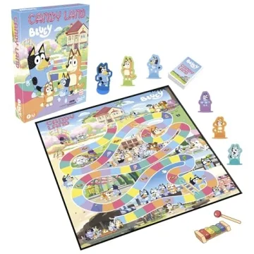 Candy Land Bluey Edition Board Game for Kids 3+