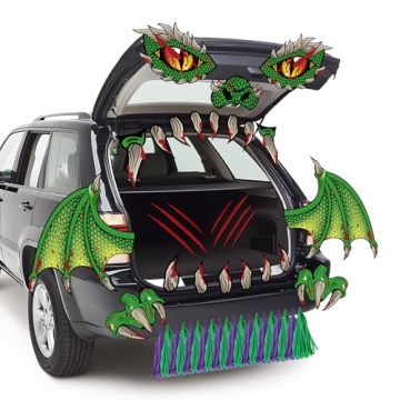 Dinosaur Trunk or Treat Decorations for Halloween