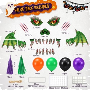 Dinosaur Trunk or Treat Decorations for Halloween