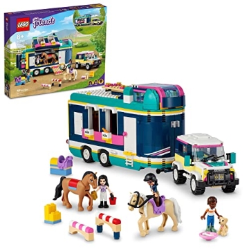 LEGO Friends Horse Show Trailer 41722, Horse Toy for 8 Plus Year Old Girls and Boys with 2 Horses, S...