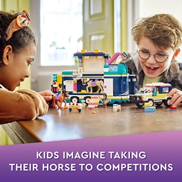 LEGO Friends Horse Show Trailer - Perfect Gift for 8 Plus Kids