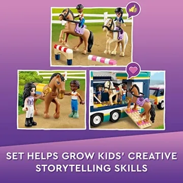 LEGO Friends Horse Show Trailer - Perfect Gift for 8 Plus Kids