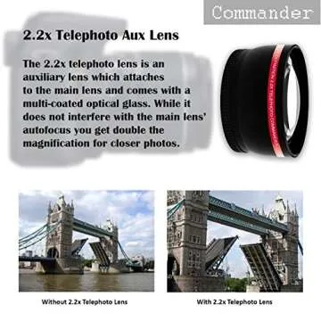 Canon EOS Rebel SL2 DSLR Camera with EF-S 18-55mm f/4-5.6 is STM Lens + 2 Memory Cards + 2 Auxiliary Lenses + HD Filters + 50" Tripod + Premium Accessories Bundle (24 Items)