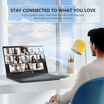 Dell Inspiron 15.6" Touchscreen Business Laptop with Office