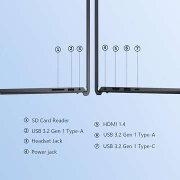 Dell Inspiron 15.6" Touchscreen Business Laptop with Office