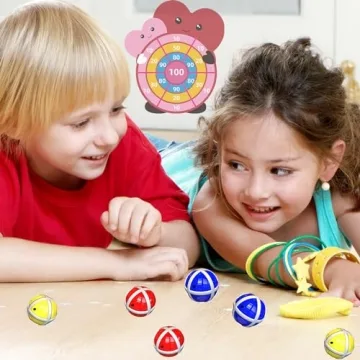 Valentine's Day Children's Dartboard with Sticky Balls