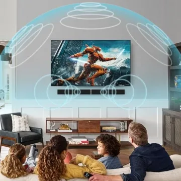 MZEIBO 60W Sound Bar - Bluetooth & Wired for TVs