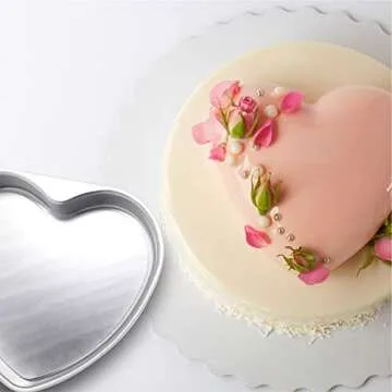 Heart Shaped Cake Pan Set - 6 Sizes for All Occasions