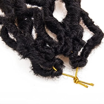 Faux Locs Crochet Hair 24Inch Goddess Locs Soft and Stylish