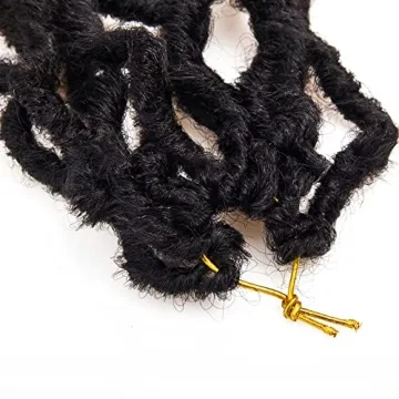 Faux Locs Crochet Hair 24Inch Goddess Locs Soft and Stylish