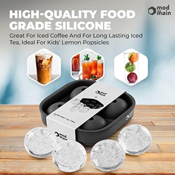 Premium Black Ice Ball Maker for Perfect Cocktails