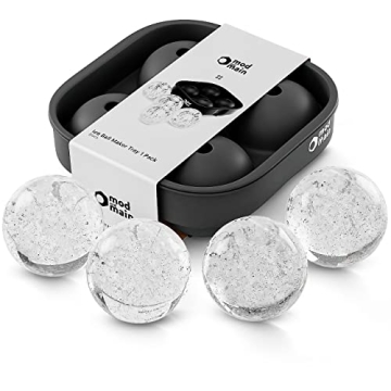 Premium Black Ice Ball Maker for Perfect Cocktails