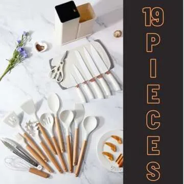 Complete 19-Piece Kitchen Set for Home Chefs and Enthusiasts
