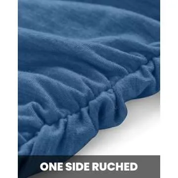 BTFBM Women 2025 Summer Sleeveless Tank Dresses Crew Neck Slim Fit Short Casual Ruched Bodycon Party Club Mini Dress(Blue, Medium)