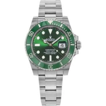 Rolex Submariner Hulk Green Dial Luxury Watch