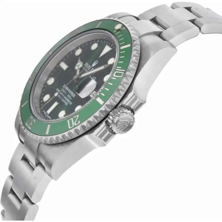 Rolex Submariner Hulk Green Dial Luxury Watch