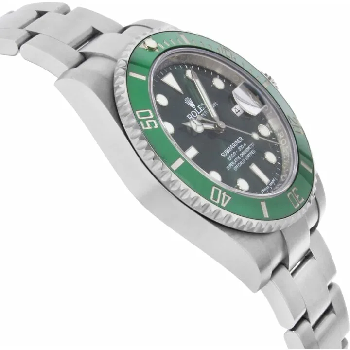 Rolex Submariner Hulk Green Dial Luxury Watch