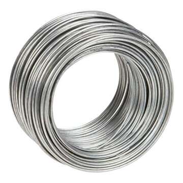 Hillman 123142 Galvanized Solid Wire (#18 x 100') - Durable and Versatile