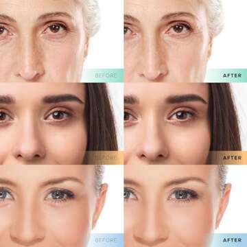 Cosmedica Skincare Facial Serum Trio Set Value for Clear Skin - Vitamin C Super Serum, 2.5% Retinol Serum, Pure Hyaluronic Acid Serum – Vegan, Cruelty-Free Skincare 3 pack