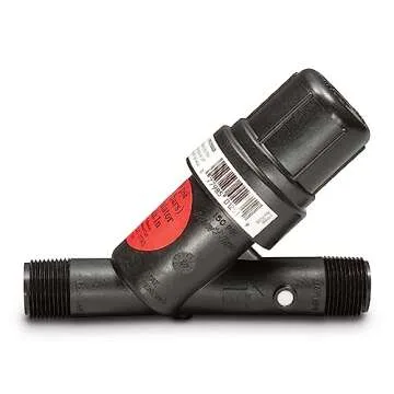 Rain Bird PRF07530S Drip Irrigation In-Line 30 PSI Pressure Regulating "Y" Filter, 3/4" Male Pipe Thread,Black