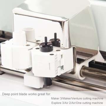 OVAN Deep Cut Blade for Maker 3/Maker/Venture/Explore - Perfect for Intricate Cuts