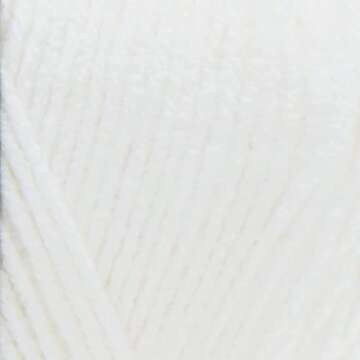 Red Heart Super Saver Baby Pink and White Yarn Bundle - 3 Packs of 198g/7oz Each