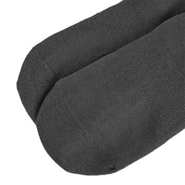 American Trends Pilates Socks with Grips for Women Yoga Socks Barre Socks Non Slip Socks Grippy Dance Socks Hospital Socks withe Grippers 1 Pair-Pink One Size