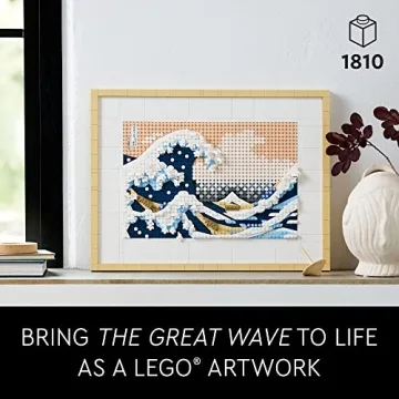 LEGO Art Hokusai The Great Wave 31208 Creative Wall Art Kit