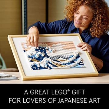 LEGO Art Hokusai The Great Wave 31208 Creative Wall Art Kit