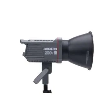 Amaran 200X S COB Led Video Light, 200w Bowens Mount Bi Color 2700K-6500K Continuous Photography Lighting Studio
