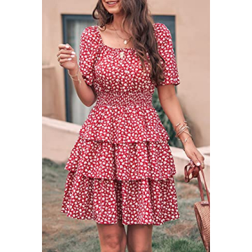 PRETTYGARDEN Women's Floral Summer Swing Dress for All Occasions
