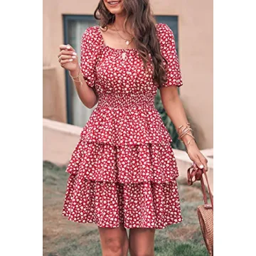 PRETTYGARDEN Women's Floral Summer Swing Dress for All Occasions