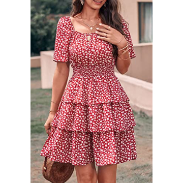 PRETTYGARDEN Women's Floral Summer Swing Dress for All Occasions