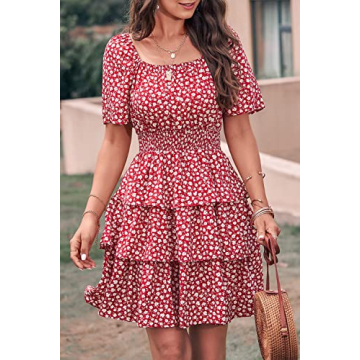 PRETTYGARDEN Women's Floral Summer Swing Dress for All Occasions