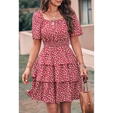 PRETTYGARDEN Women's Floral Summer Swing Dress for All Occasions