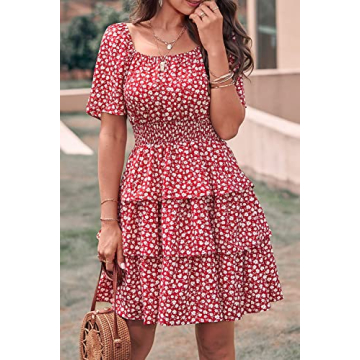 PRETTYGARDEN Women's Floral Summer Swing Dress for All Occasions