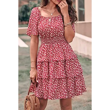 PRETTYGARDEN Women's Floral Summer Swing Dress for All Occasions