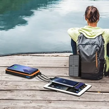 Superallure 43800mAh Solar Power Bank - Fast Portable Charger