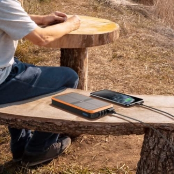 Superallure 43800mAh Solar Power Bank - Fast Portable Charger