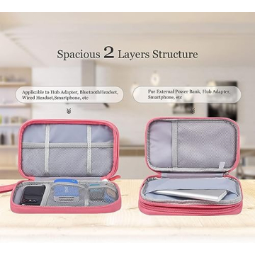 CAOODKDK Electronic Organizer - Waterproof Travel Case