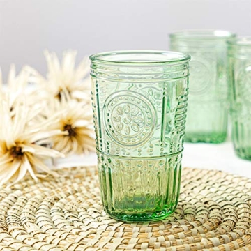 Bormioli Rocco Romantic Pastel Glasses Set of 4