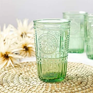 Bormioli Rocco Romantic Pastel Glasses Set of 4