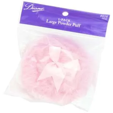 Diane Powder Puff - Soft Pink Fluffy Beauty Must-Have