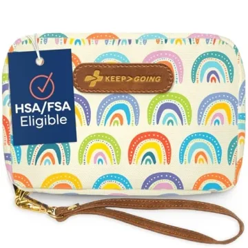 KeepGoing Travel First Aid Kit for Kids – 130 Pc. Compact & Stylish