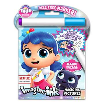 Imagine Ink Coloring Book Set for Kids - Bundle with 6 No Mess Coloring Books Featuring Dumbo, Trolls, Paw Patrol and More (Girls Party Favors)